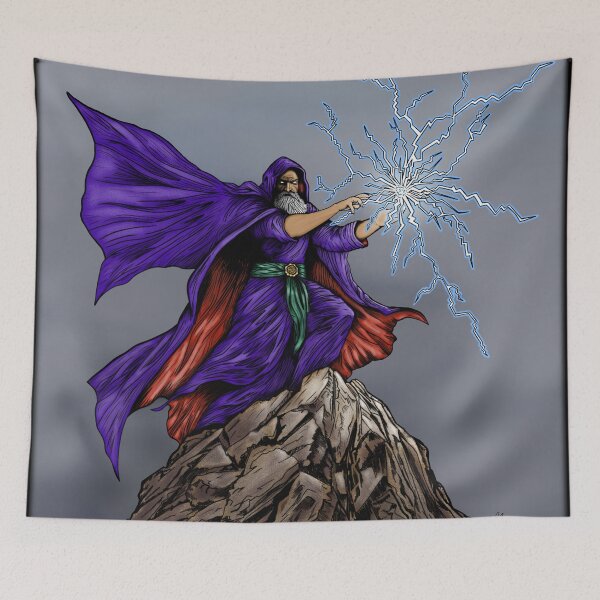 Item preview, Mountain Peak Wizard designed and sold by NateArtDesign.