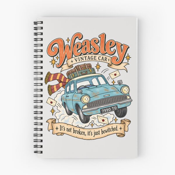 Artikelvorschau, Weasley Oldtimer Magische Zauberkunst entworfen und verkauft von VictorinoArt.