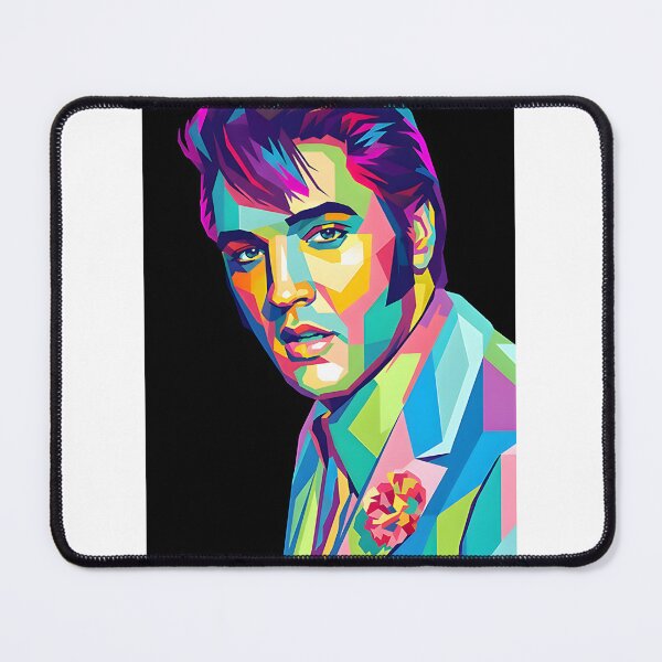 Item preview, Elvis Presley Pop Art Portrait with Vibrant Colors and Retro Style designed and sold by FerguliosoFilms.