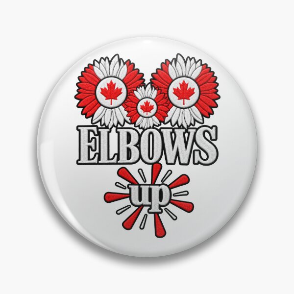 Item preview, Elbows Up Canadian Pride Proud Canadian designed and sold by ArtDesignTp.