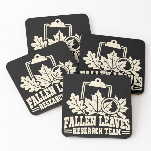 Item preview, Fallen Leaves Research Team Autumn Nature Humor designed and sold by DreamLayerStudio.