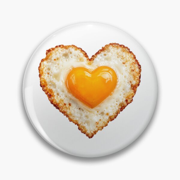 Item preview, Cute Egg Lover Fried Egg Heart designed and sold by HEARTSIGNAL.
