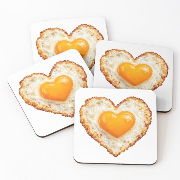 Item preview, Cute Egg Lover Fried Egg Heart designed and sold by HEARTSIGNAL.