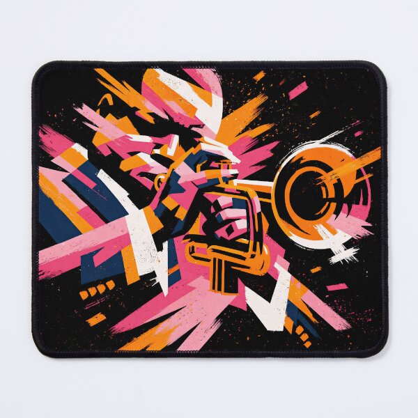 Item preview, Abstract Brass Music Explosion designed and sold by folskullyz.