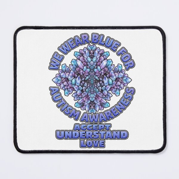 Item preview, We Wear Blue Accept Understand Love Autism Inclusion designed and sold by ArtDesignTp.