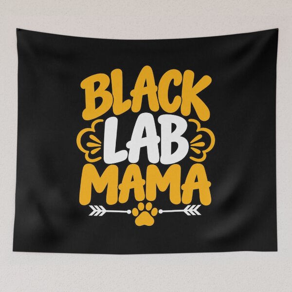 Item preview, Black Labrador Mama Dog Lover Funny Black Lab Mom designed and sold by Trendably.