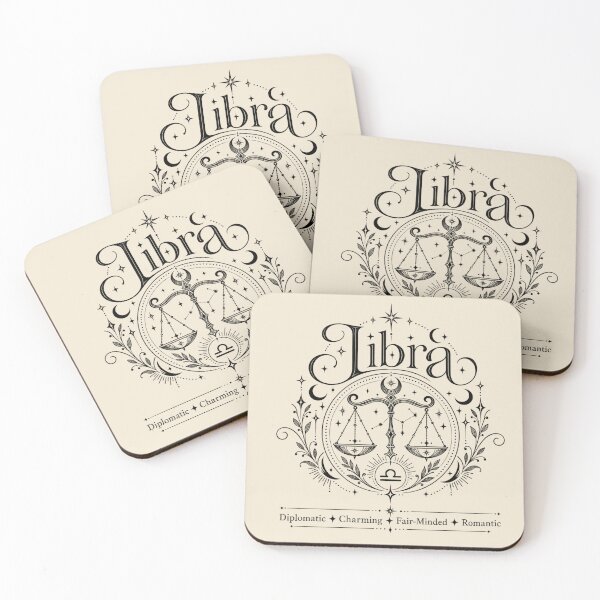 Item preview, Signo zodiacal Libra – Arte de balanzas celestiales diplomáticas y encantadoras designed and sold by MetaModel Editions.