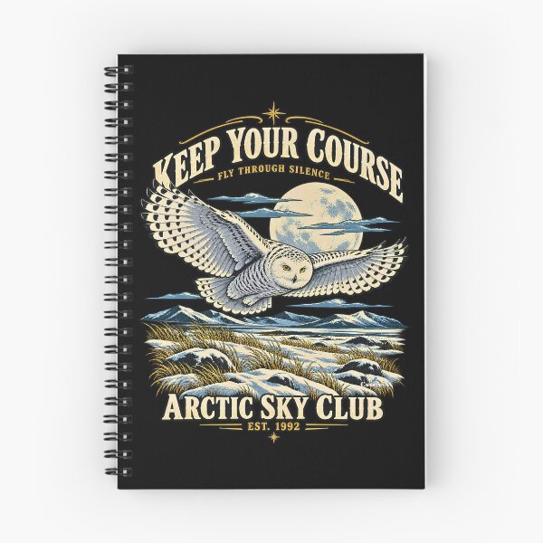 Item preview, Keep Your Course Snowy Owl designed and sold by EvergreenPark - Tee Studio.