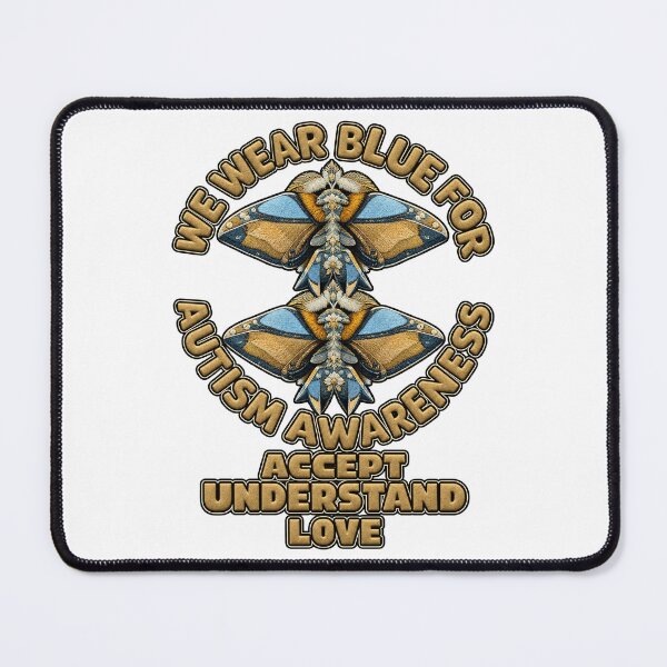 Item preview, We Wear Blue Accept Understand Love Autism Awareness designed and sold by ArtDesignTp.
