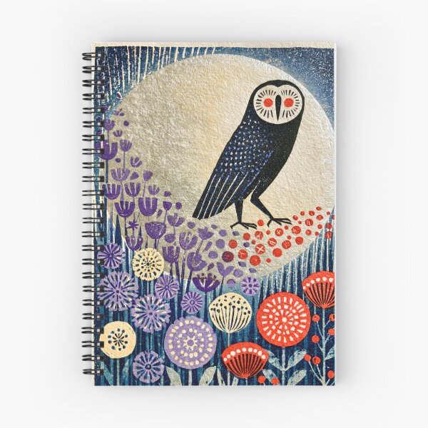 Item preview, Nighttime Garden Owl 3 designed and sold by scicilysimonee.