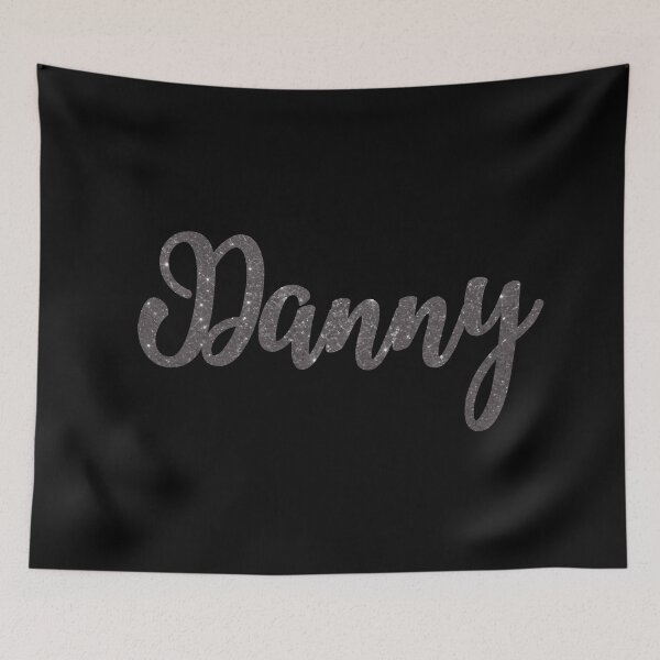 Item preview, Danny Gray Sparkly Custom Name Design designed and sold by CamilasPrints.