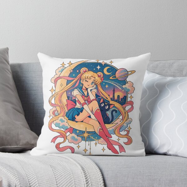 Item preview, Magical Girl Moon Fantasy Illustration designed and sold by VictorinoArt.