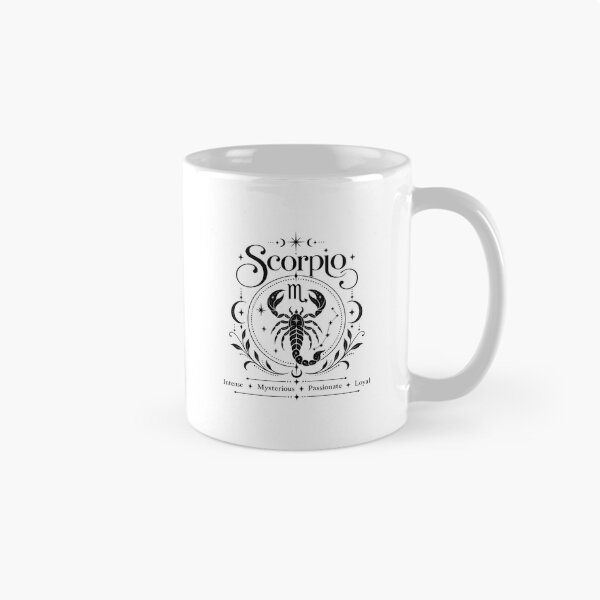 Item preview, Scorpio Zodiac Sign – Intense Mysterious Celestial Scorpion Art designed and sold by MetaModel Editions.