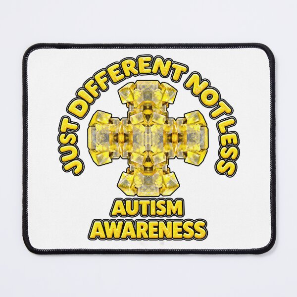Item preview, Just Different Not Less Autism Inclusion Awareness designed and sold by ArtDesignTp.