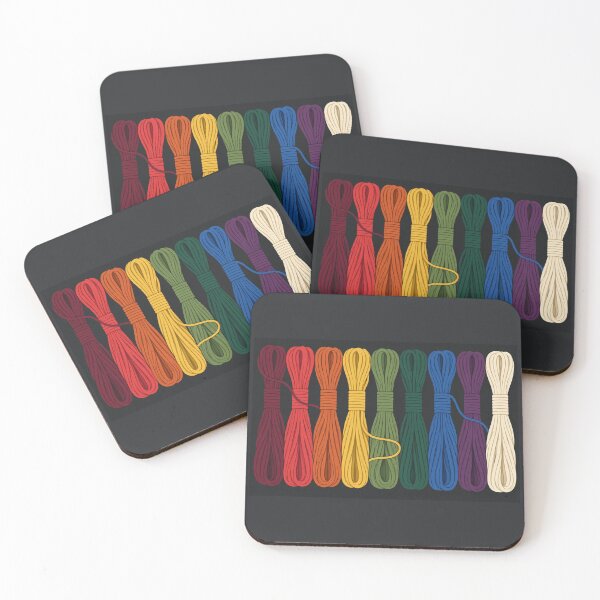 Item preview, Thread Drawer – Embroidery Floss Zipper Pouch designed and sold by astersgraphics.