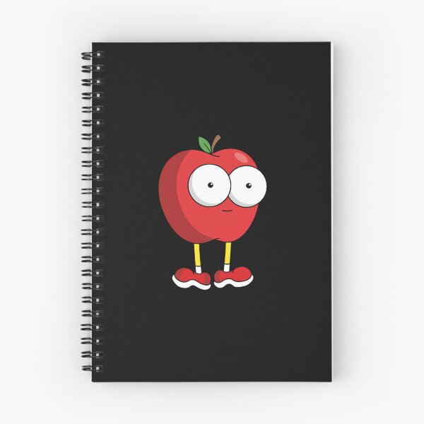Aperçu de l'œuvre (FORMAT DE POCHE) Archie la pomme créée et vendue par Designart68.