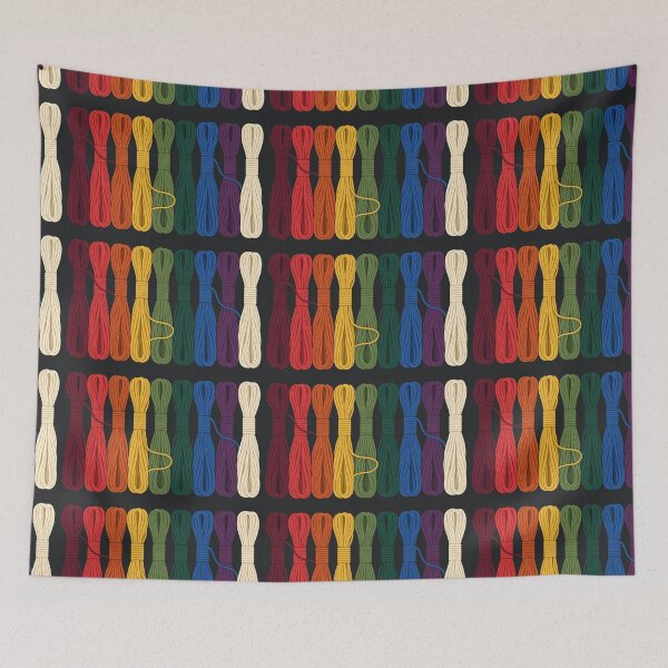Item preview, Thread Drawer – Embroidery Floss Zipper Pouch designed and sold by astersgraphics.
