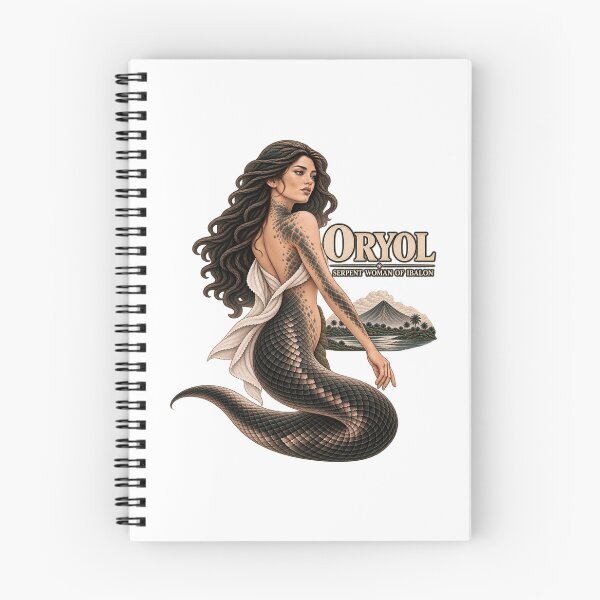 Item preview, Oryol — Serpent Woman of Ibalon designed and sold by Larkfound Studio.