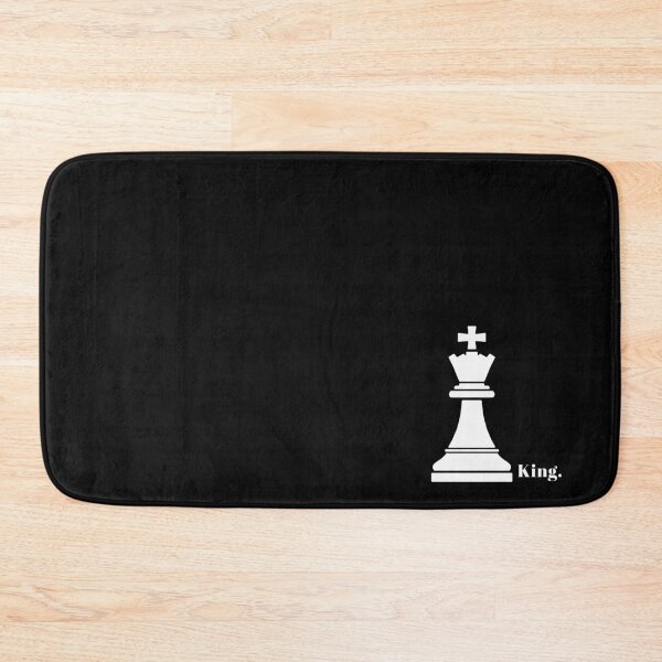 Item preview, King Chess Piece Minimalist Graphic Design designed and sold by PatternAndPawn.