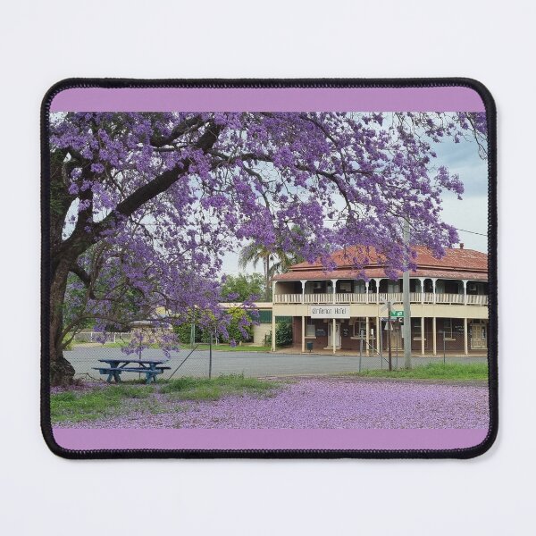Item preview, Helidon Hotel and Jacaranda Carpet designed and sold by PhotosByG.