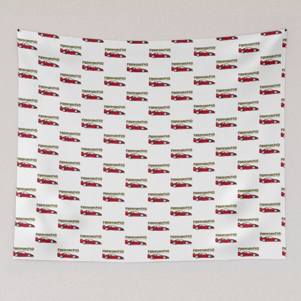 Item preview, Vintage Classic Sports Car Inspired Design with Elegant Red Ferrari Theme designed and sold by bowman88.