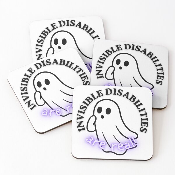 Item preview, Invisible Disabilities are Real! - purple designed and sold by Sershni.