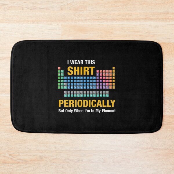 Item preview, I Wear This Periodically Funny Science Humor Design designed and sold by Bryan Ventura Herreros.