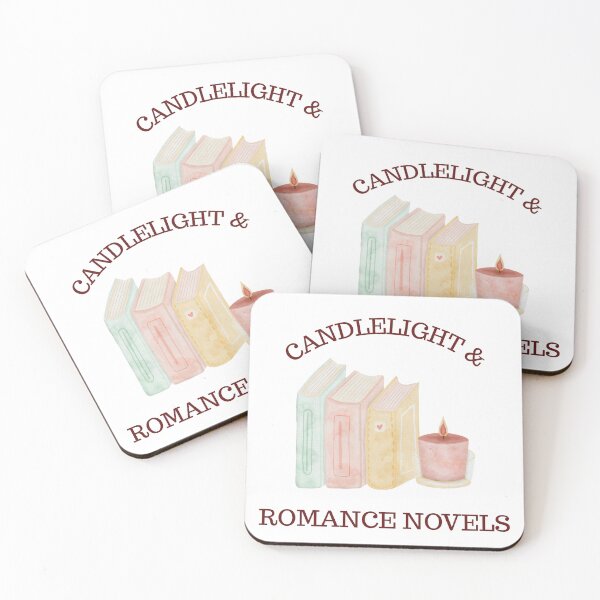 Item preview, Candlelight And Romance Novels Cute Booktok Reader designed and sold by Jelicint.