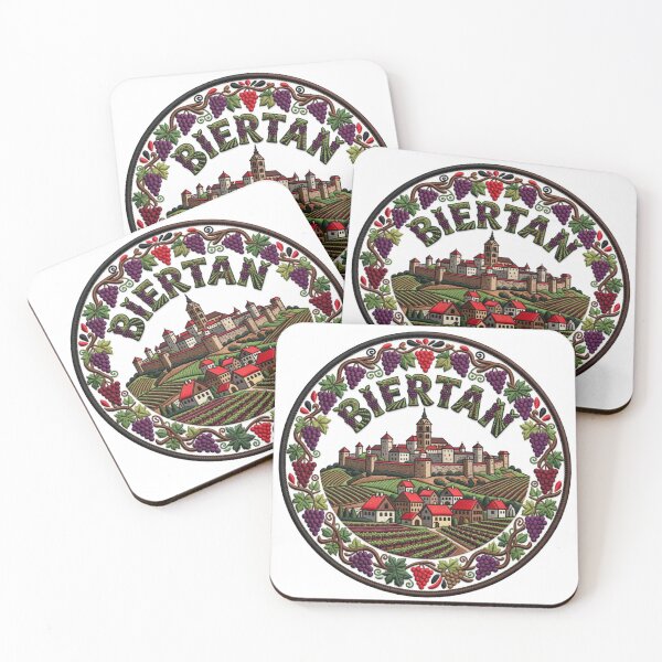 Item preview, Biertan Romania Fortified Church Vineyard Village Embroidered Patch Sticker designed and sold by Imaginarium of Chaos falcon88 .