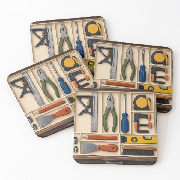 Item preview, Bench Drawer – Organized Tools Jigsaw Puzzle designed and sold by astersgraphics.