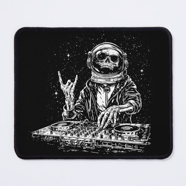 Item preview, Skeleton Astronaut DJ designed and sold by folskullyz.