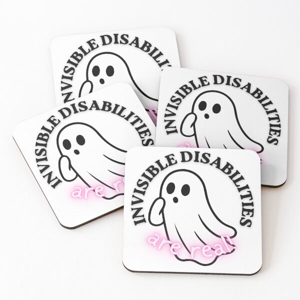 Item preview, Invisible Disabilities are Real! - pink designed and sold by Sershni.