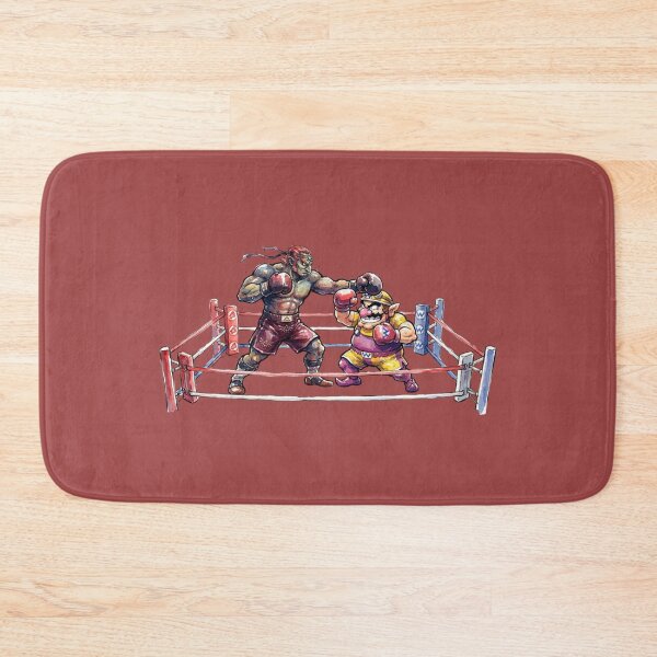 Item preview, Ganondorf and Wario in a boxing ring sparing. designed and sold by gorillazone_co.