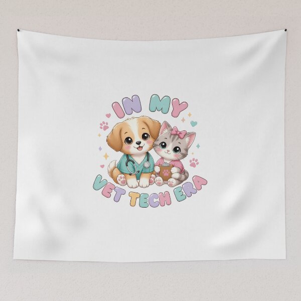Item preview, In My Vet Tech Era Kawaii Cute Veterinary Technician designed and sold by Créative touche .