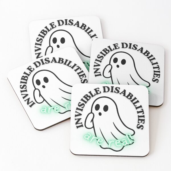 Item preview, Invisible Disabilities are Real! - green designed and sold by Sershni.