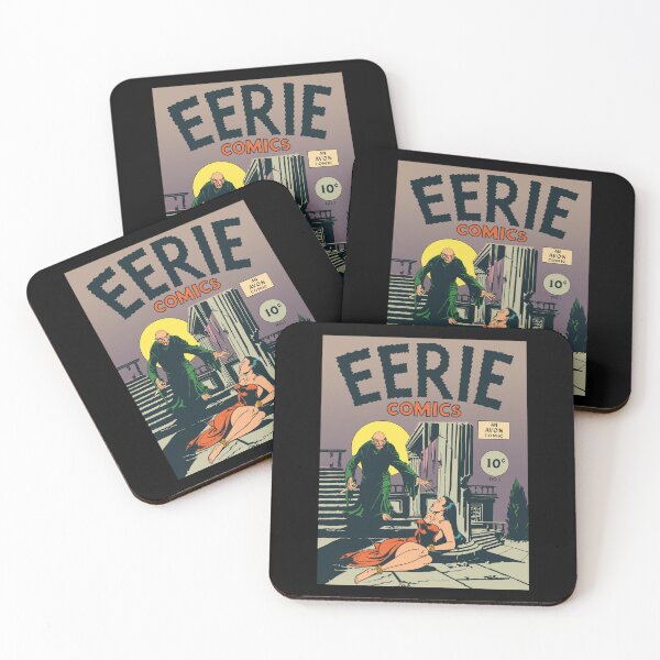 Item preview, Eerie Number One 1947 First Horror Comic Cover Classic Pulp Fiction Pop Art  designed and sold by wmxdesign.