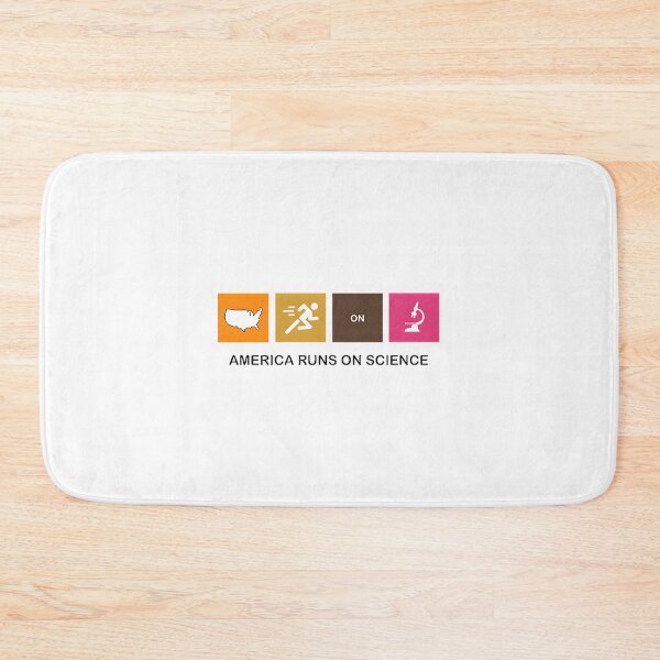 Item preview, America Runs on Science Inspirational Educational Design designed and sold by Mohamed Naeem.