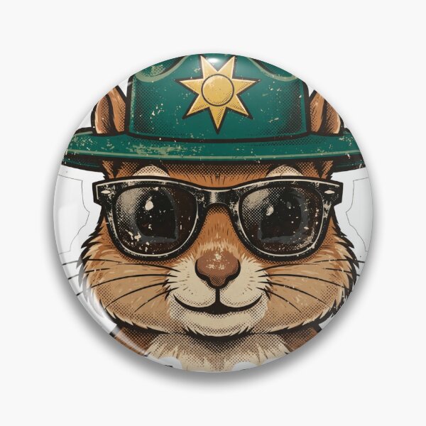 Artikelvorschau, „Nuts About Justice“ – Lustiges Eichhörnchen-Stellvertreter-Design entworfen und verkauft von Wild Shades.
