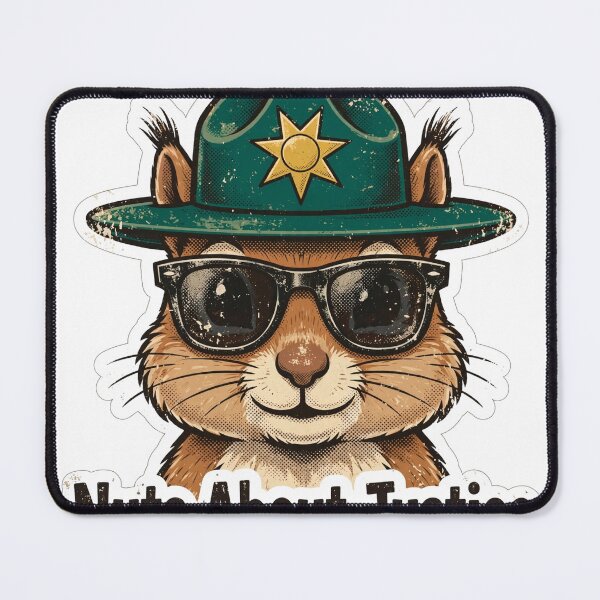 Item preview, Nuts About Justice Funny Squirrel Deputy Design designed and sold by Wild Shades.