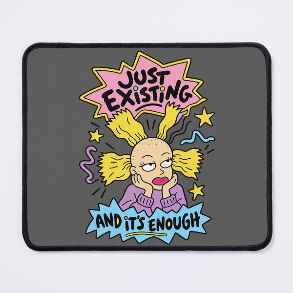 Item preview, Just Existing Is Enough Retro Girl Art designed and sold by VictorinoArt.