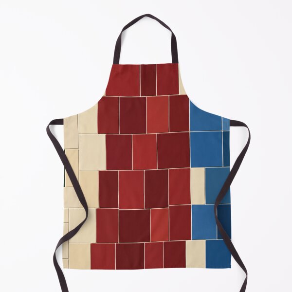 Item preview, Glaze Stripe – Modern Tile Shower Curtain designed and sold by astersgraphics.