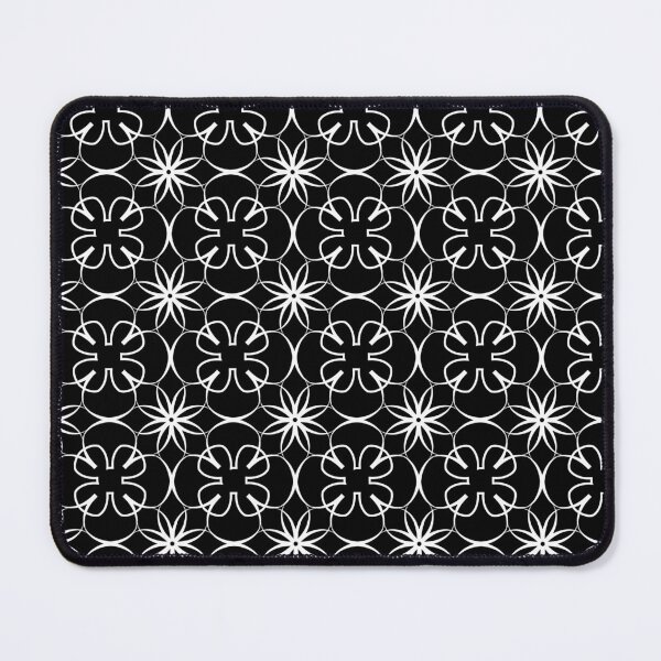 Item preview, White Clover Star Lattice Pattern designed and sold by SmyrnaArtGalery.