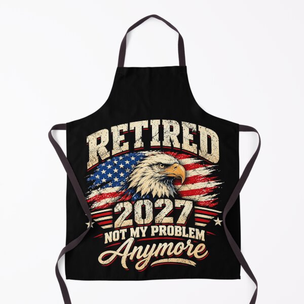 Item preview, Retired 2027 Not My Problem Anymore American Flag Patriotic Retirement Humor designed and sold by 76Valeria.