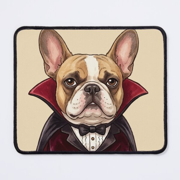 Item preview, Count Frenchie Vampire T-Shirt, French Bulldog Halloween Costume Tee, Dog Lover Gift designed and sold by luckysolo.
