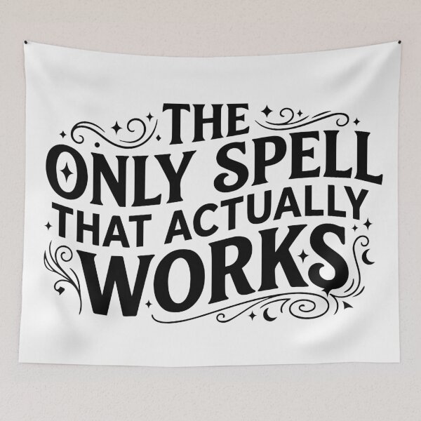 Item preview, The Only Spell That Actually works  designed and sold by LuminoSky Creations.