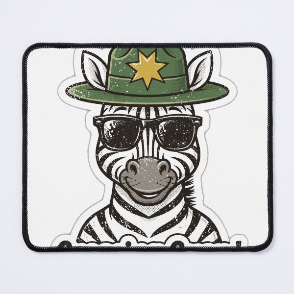 Item preview, Crossing Guard Funny Zebra Deputy Design designed and sold by Wild Shades.