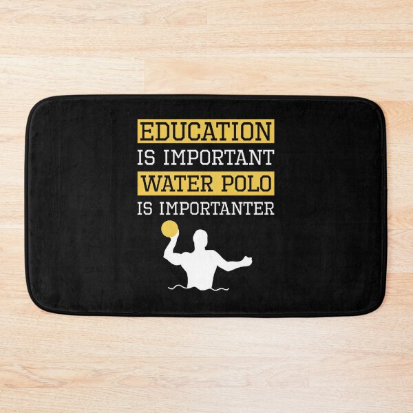 Item preview, Education Is Important But Water Polo Is More Important Funny Sports Quote Design designed and sold by adisucipto123.