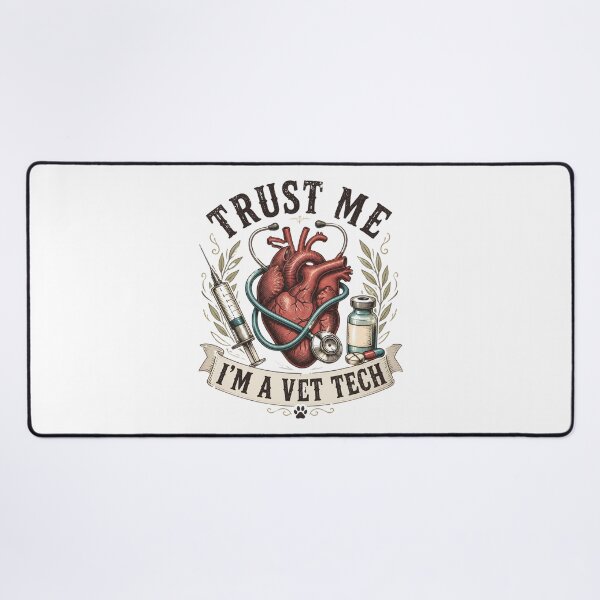 Item preview, Trust Me I'm A Vet Tech Grunge Veterinary Technician designed and sold by Créative touche .