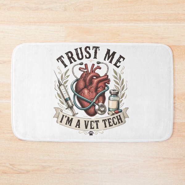 Item preview, Trust Me I'm A Vet Tech Grunge Veterinary Technician designed and sold by Créative touche .