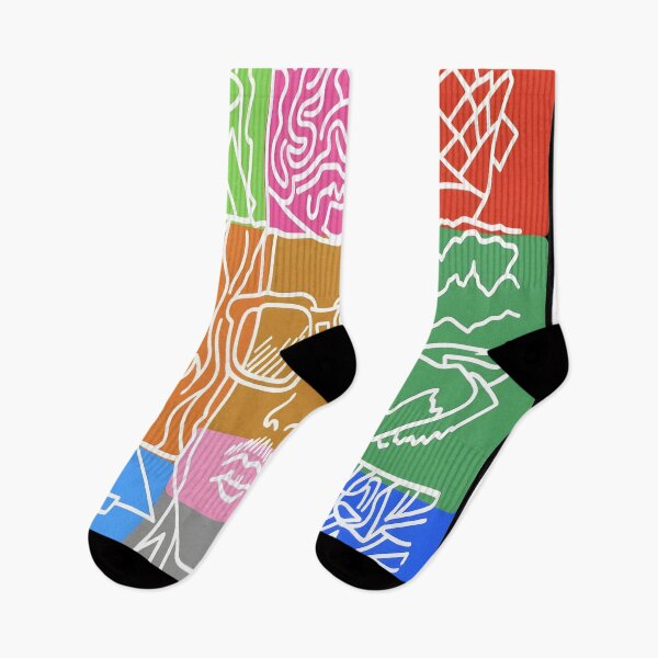 Item preview, 	Kaleidoscope Soul - Pop Art Line Work Portrait designed and sold by jvrgraphs.